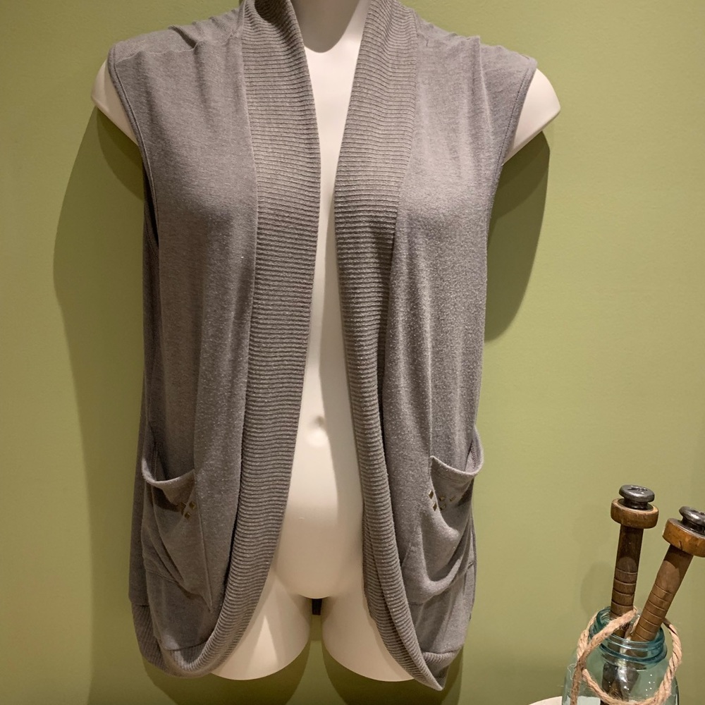 Cute stud accents vest